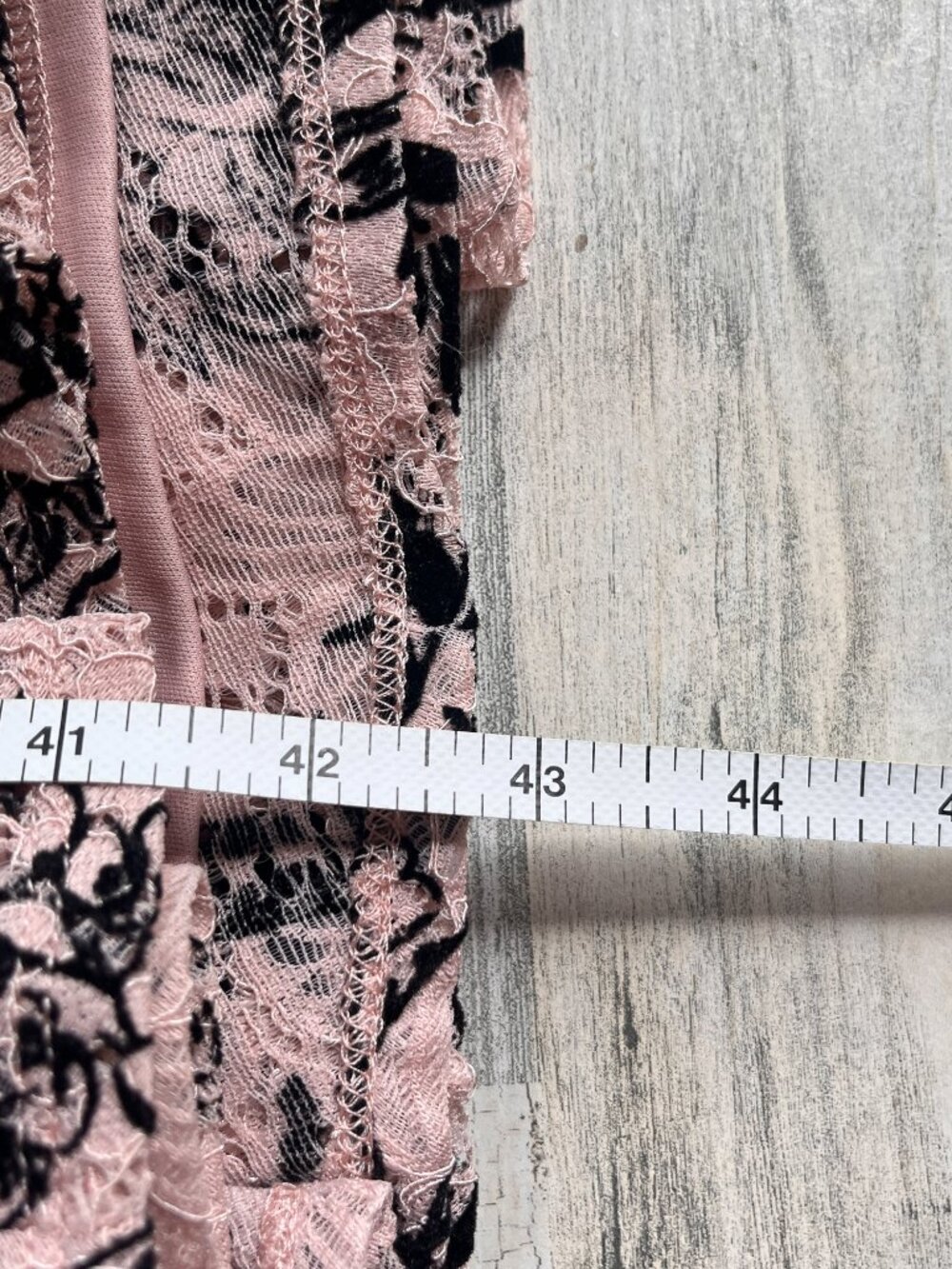 NWT Danny & Nicole Pink Lace Dress 12 Cottage Wedding Guest Coquette Soft Girl - Picture 11 of 11